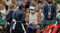 Inspiredlovers download-4 Heartbroken moment at Wimbledon as Raducanu force to retired due to.... Sports Tennis  