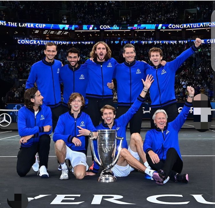 Inspiredlovers Screenshot_20210927-053018 Andrey Rublev goes blind as Team Europe celebrates Laver Cup 2021 victory Sports Tennis  