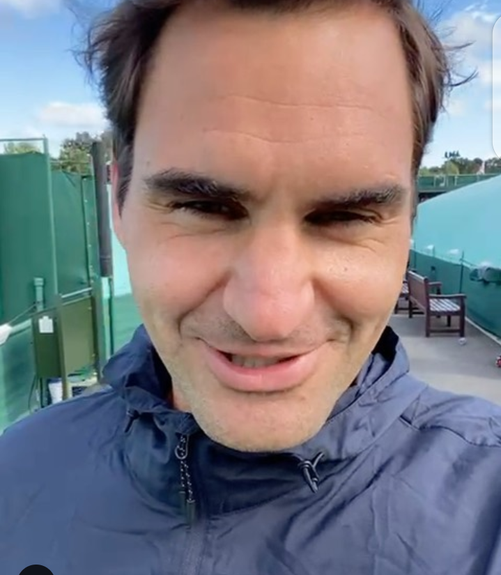Inspiredlovers Screenshot_20211006-221524 Roger Federer comeback is closer as he.... Sports Tennis  
