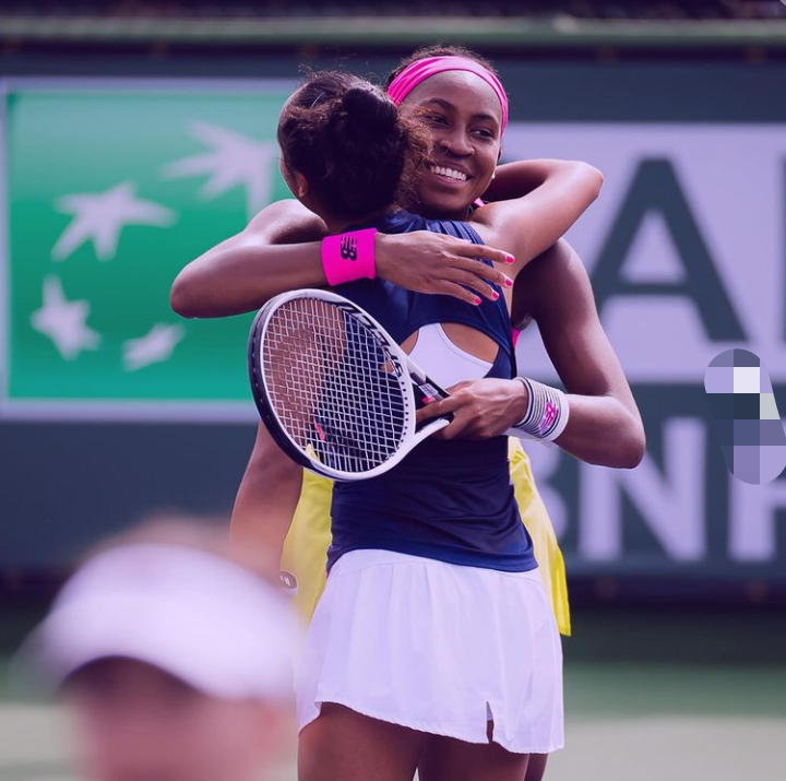 Inspiredlovers Screenshot_20211008-010612 Coco Gauff teams up with Leylah Fernandez to play doubles at Indian Wells 2021 Sports Tennis  
