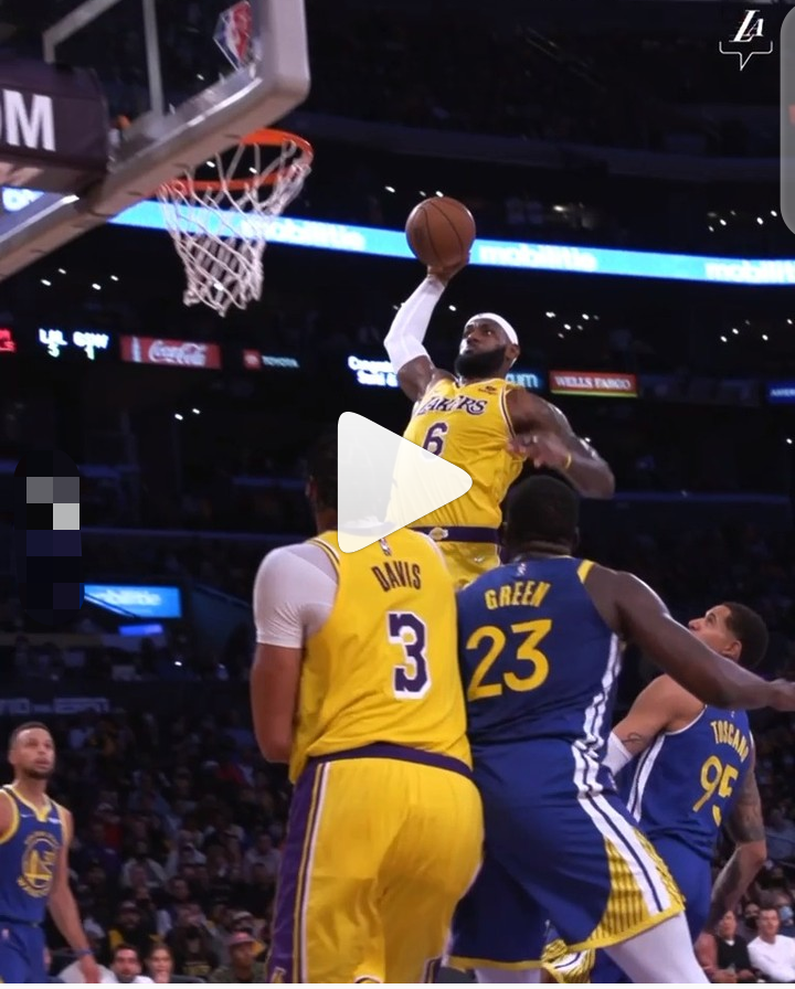 Inspiredlovers Screenshot_20211020-064320 LeBron James Opens the Lakers 2021-22 Season With a Smooth Lob to DeAndre Jordan NBA Sports  