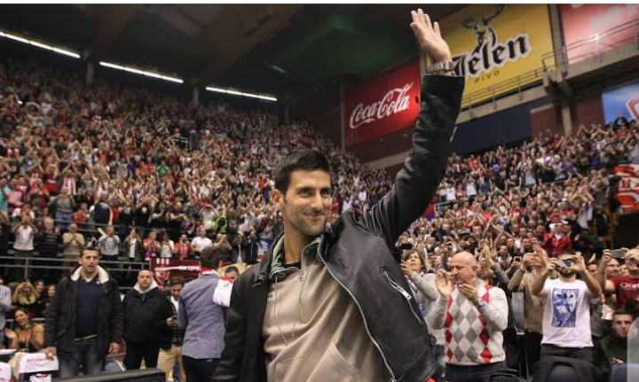 Inspiredlovers Screenshot_20211215-105108 Euroleague Basketball Crowd Go Berserk as Novak Djokovic Enters the.... Sports Tennis  