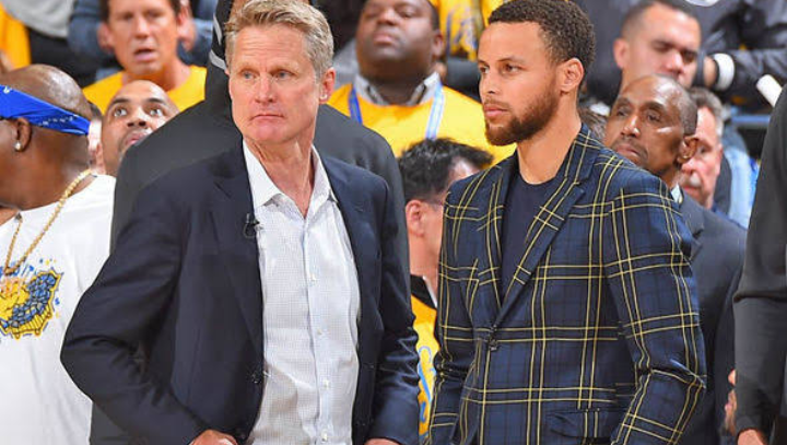 Inspiredlovers Screenshot_20220108-133842 Warriors Steph Curry has suffered a left quad contusion according to coach Steve Kerr NBA Sports  Steve Kerr Stephen Curry New Orleans Pelicans Injuries update Golden State Warriors Cleveland Cavaliers 