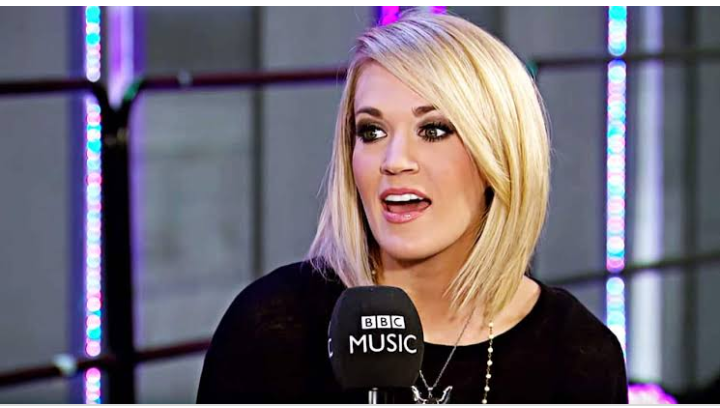 Inspiredlovers Screenshot_20220204-084118 "Irresistible" Carrie Underwood has admitted that she “flirts” with the.... Celebrities Gist Sports  