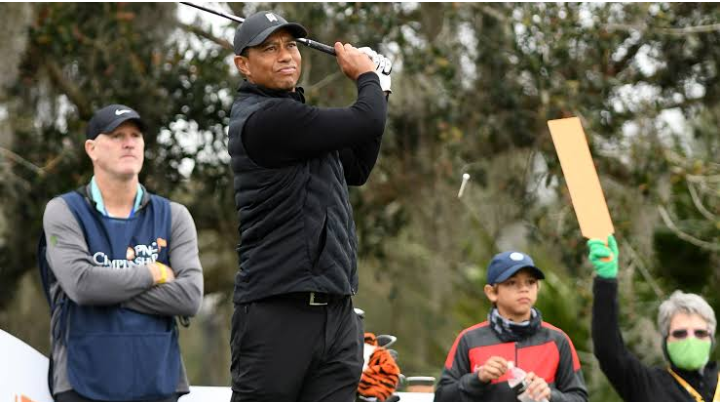Inspiredlovers Screenshot_20220205-022327 Tiger Woods Once Surprisingly Caddied for His Son Charlie Who Then.... Golf Sports  Tiger Woods Golf Charlie Woods 
