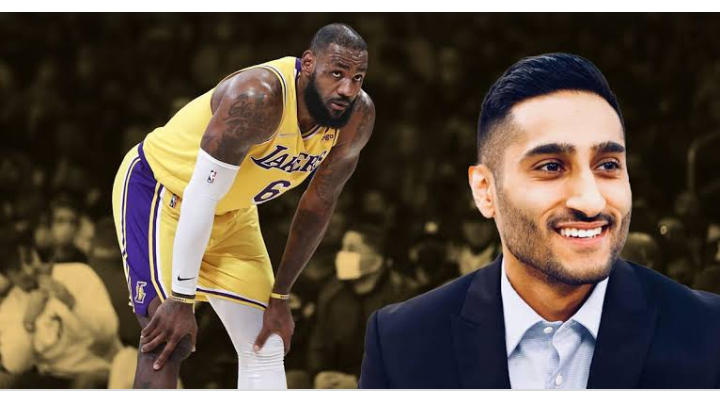 Inspiredlovers Screenshot_20220205-230215-1 Shams Charania reported the latest update on the knee injury LeBron James is... NBA Sports  Shams Charania NBA Lebron James Lakers 