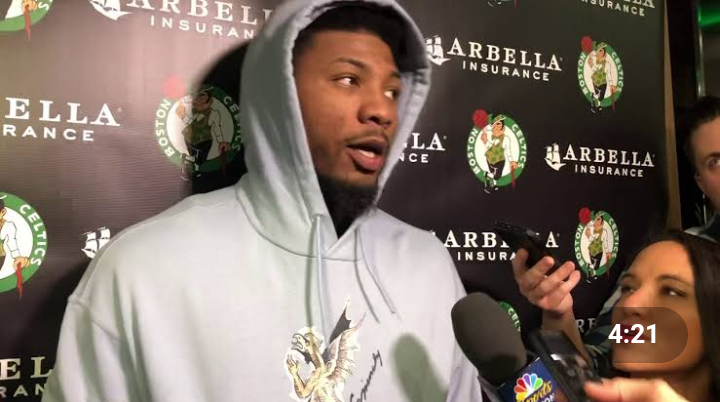 Inspiredlovers Screenshot_20220216-063756 "Unbelievable" Marcus Smart Destroys LeBron James and Stephen Curry in Brutally Confident Claim on... NBA Sports  Warriors Stephen Curry Marcus Smart Lebron James Lakers Celtics 