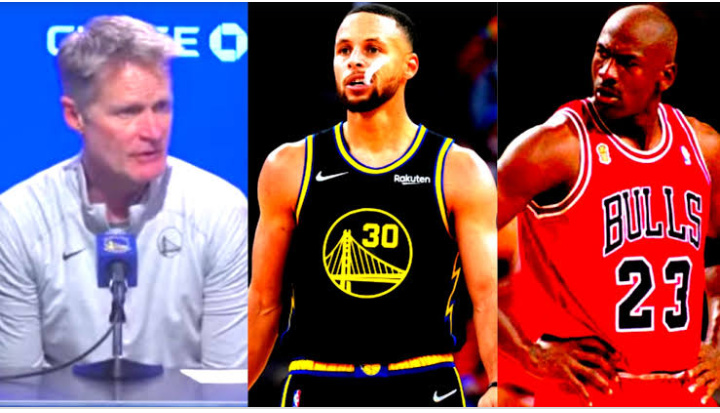Inspiredlovers Screenshot_20220219-074922 "Why Not Stephen Curry" Warriors Coach Steve Kerr Sounds off on Real Reason Michael Jordan Is... NBA Sports  