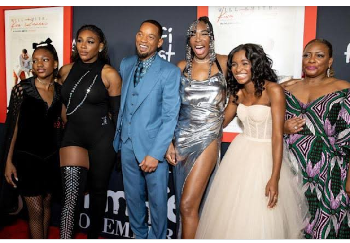 Inspiredlovers Screenshot_20220223-071101 Will Smith won the ‘Outstanding Performance’ award by the.... Celebrities Gist Sports Tennis  Will Smith Venus Williams Serena Williams Kin Richard 