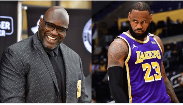 Inspiredlovers Screenshot_20220302-031033 "Lakers Fiasco" Shaq had a pretty stark warning to the Lakers to not allow LeBron James to....  NBA Sports  Shaquille O’Neal NBA Lebron James Lakers Laker's Trade 