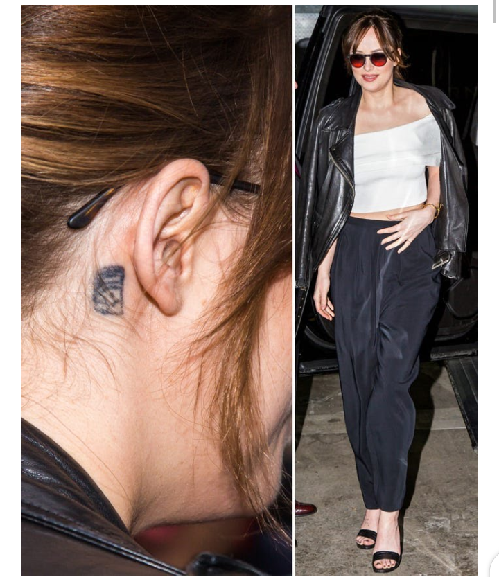 Inspiredlovers Screenshot_20220308-092638 11 daring tattoo on different part of Dakota Johnson's body Celebrities Gist Sports  Dakota Johnson Celebrities Gist 