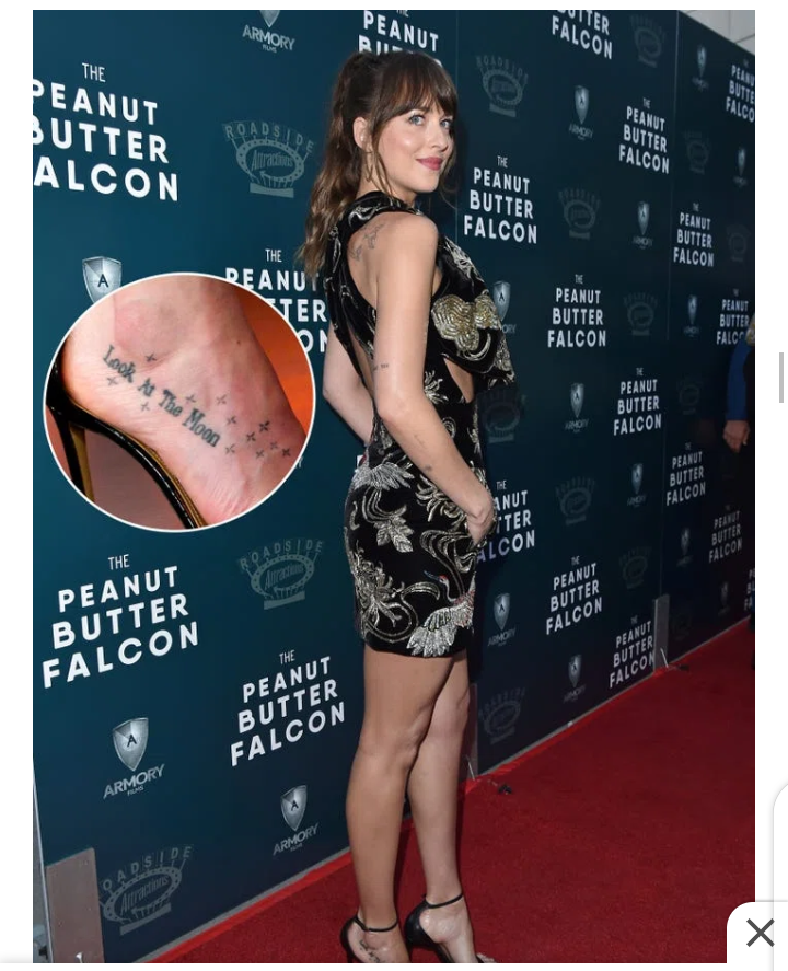 Inspiredlovers Screenshot_20220308-094056 11 daring tattoo on different part of Dakota Johnson's body Celebrities Gist Sports  Dakota Johnson Celebrities Gist 