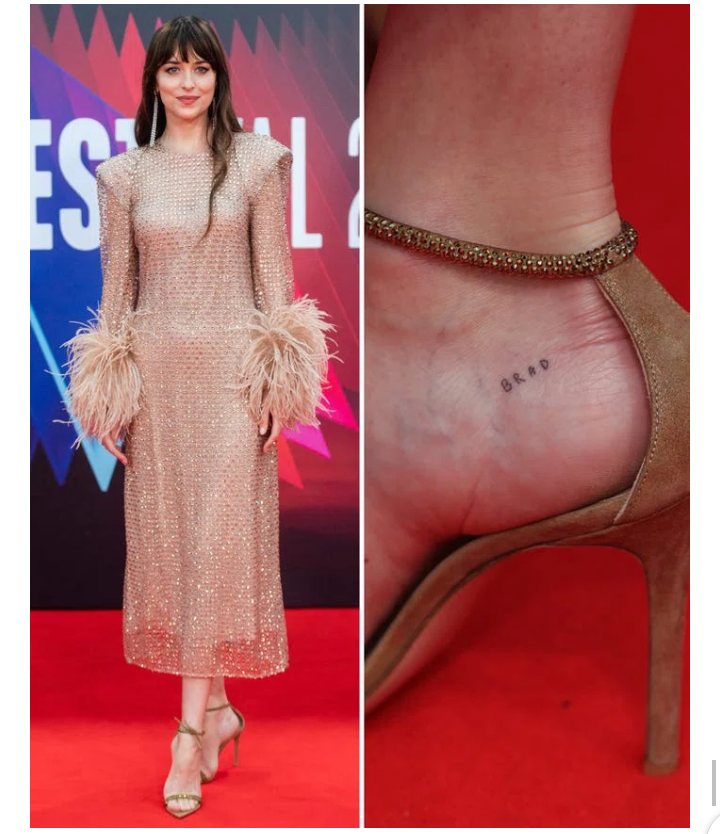 Inspiredlovers Screenshot_20220308-095029 11 daring tattoo on different part of Dakota Johnson's body Celebrities Gist Sports  Dakota Johnson Celebrities Gist 