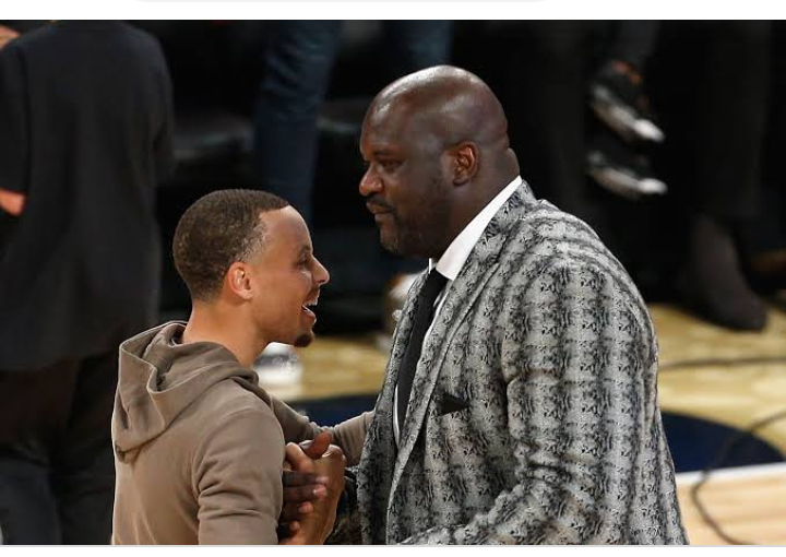 Inspiredlovers Screenshot_20220311-074001 NBA Fans Base Erupts as Stephen Curry and Lakers Legend Shaquille O’Neal team up to... NBA Sports  Warriors Steph Curry Shaquille O’Neal Lakers 