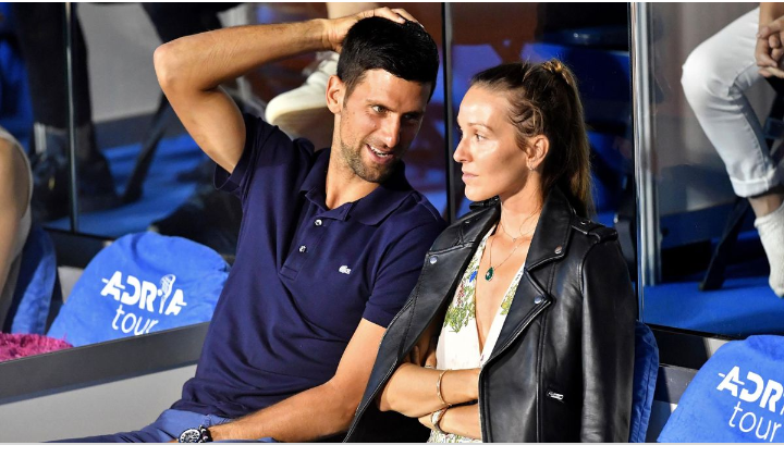 Inspiredlovers Screenshot_20220313-205855 After Withdrawing From Indian Wells 2022 Novak Dokovic and his wife recently were seen at... Sports Tennis  Tennis Novak Djokovic ATP 