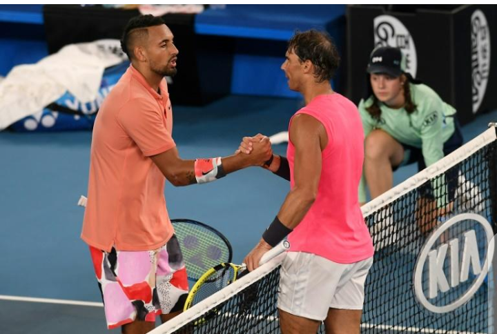 Inspiredlovers Screenshot_20220318-052509 Tennis Star Nick Kyrgios had Involved Ben Stiller in Fan Clapback During Match Against Rafael Nadal Sports Tennis  Tennis Rafael Nadal Nick Kyrgios ATP 