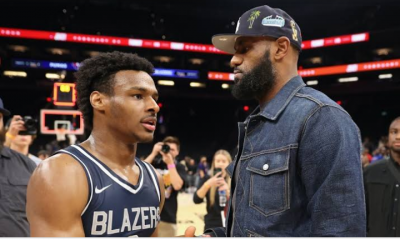 Inspiredlovers Screenshot_20220409-114404-400x240 LeBron James Insults Own Son Bronny in Epic 4  Wor.... NBA Sports  NBA Lebron James Lakers Bronny James 