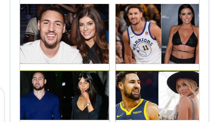 Inspiredlovers Screenshot_20220412-073057 Klay Thompson’s Long List of Girlfriends Sparks Reaction and Leaves NBA World in Utter Disbelief NBA Sports  Warriors Tiffany Suarez NBA Klay Thompson Eiza Gonzalez Carleen Henry and Hannah Stocking Abigail Ratchford 