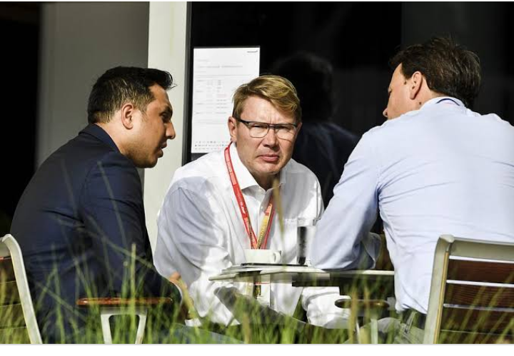 Inspiredlovers Screenshot_20220417-062147 Mika Hakkinen has suggested Lewis Hamilton's sulking and thinking about leaving Mercedes for... Boxing Golf Sports  Mika Hakkinen Mercedes F1 Lewis Hamilton George Russell F1 Racing 