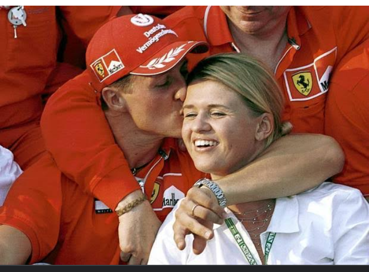 Inspiredlovers Screenshot_20220504-144350 "Thanks to the Good Wife" Michael Schumacher health update Schumacher's wife Corinna played a... Boxing Sports  Michael Schumacher Haas driver Kevin Magnussen Formula One FIA chief Jean Todt. F1 Race Corinna Schumacher 