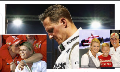 Inspiredlovers Screenshot_20220504-144825-400x240 "Thanks to the Good Wife" Michael Schumacher health update Schumacher's wife Corinna played a... Boxing Sports  Michael Schumacher Haas driver Kevin Magnussen Formula One FIA chief Jean Todt. F1 Race Corinna Schumacher 