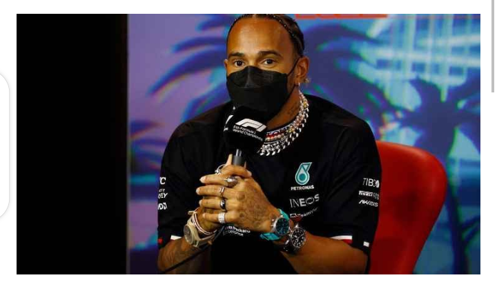 Inspiredlovers Screenshot_20220507-073811 Rivals sympathized with Hamilton as a war of Jewellery Enrage between him and FIA President Boxing Sports  Mercedes F1 Lewis Hamilton Formula 1 FIA president F1 Race 