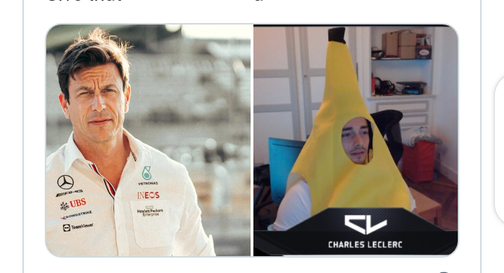 Inspiredlovers Screenshot_20220512-071419 F1 Fans Bring Up Hysterical Leclerc-Wolff References and More Amid Ongoing Eurovision 2022 Sports  Toto Wolff Mercedes F1 Formula 1 Race F1 News Charles Leclerc 
