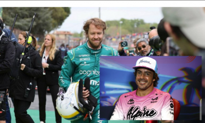 Inspiredlovers Screenshot_20220512-172521-400x240 Fernando Alonso on Sebastian Vettel Seat at Aston as he link with... Boxing Sports  Sebastian Vettel Formula 1 Fernando Alonso F1 Race Aston Martin F1 