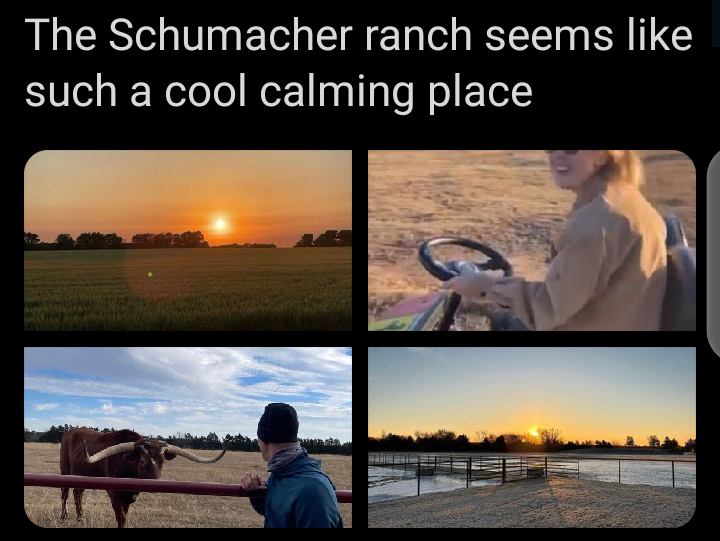 Inspiredlovers Screenshot_20220513-222642 The speciality about the Michael Schumacher ranch In Texas City and its connection with his Son Boxing Sports  Mick Schumacher Micheal Schumacher F1 Race F1 News Carinna Schumacher 