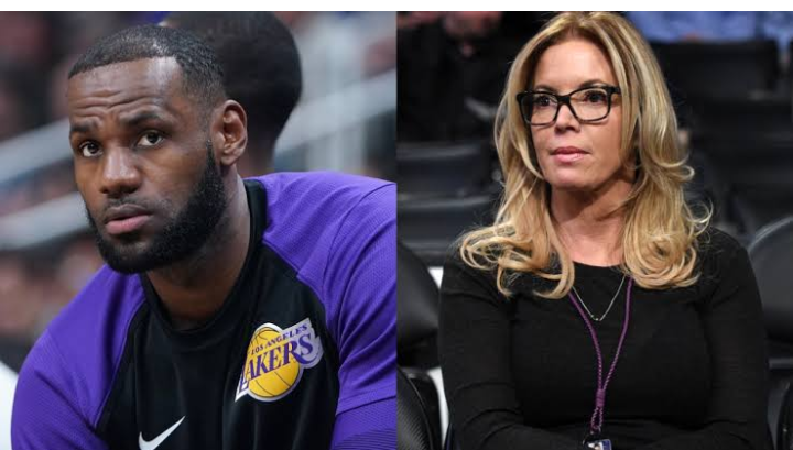 Inspiredlovers Screenshot_20220516-063523 Lakers Owner Jeanie Buss and Lebron James are in... NBA Sports  NBA News Lebron James Lakers owner Jeanie Buss Lakers 