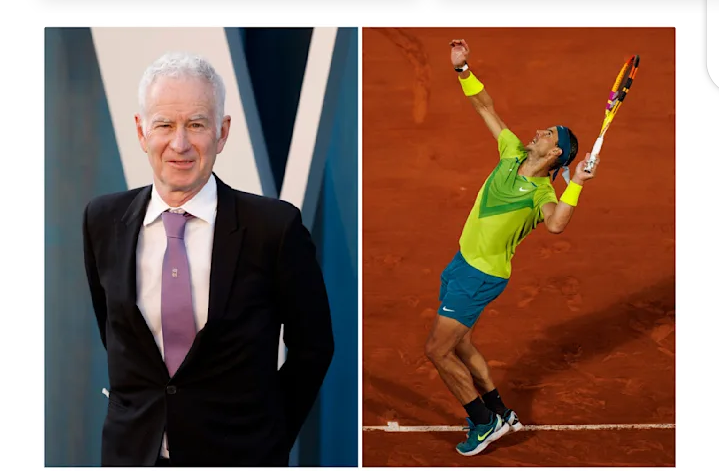 Inspiredlovers Screenshot_20220527-083143 "I think it's unfair how much Rafa gets away with it" John McEnroe suggests a.... Sports Tennis  World Tennis Tennis News Rafael Nadal John McEnroe ATP Tour 