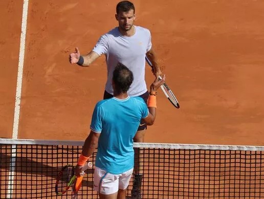 Inspiredlovers RAFA-ON-CLSY-COURT Rafael Nadal warned Grigor Dimitrov that he will be "very expensive" if the... Sports Tennis  Tennis World Tennis News Rafael Nadal Grigor Dimitrov ATP 