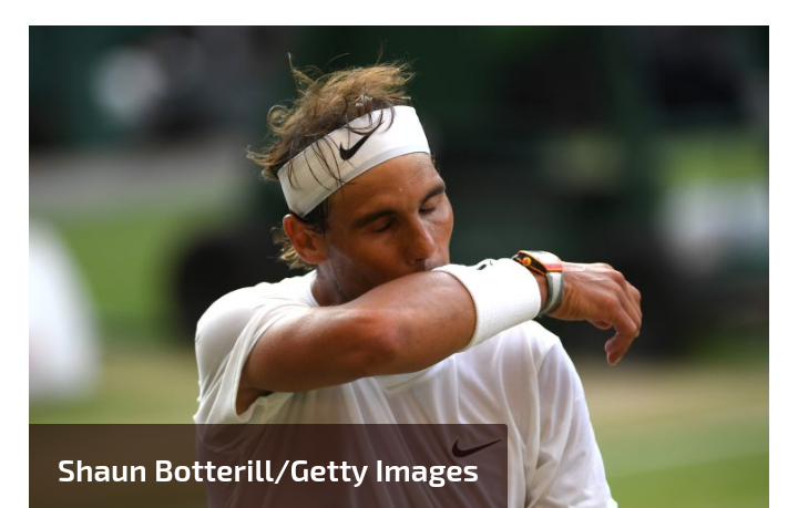 Inspiredlovers Screenshot_20220626-172551 Nadal on his Wimbledon tournaments "The treatment I had did not remove the injury but.... Sports Tennis  World Tennis Wimbledon Tennis World Tennis News Rafael Nadal ATP 