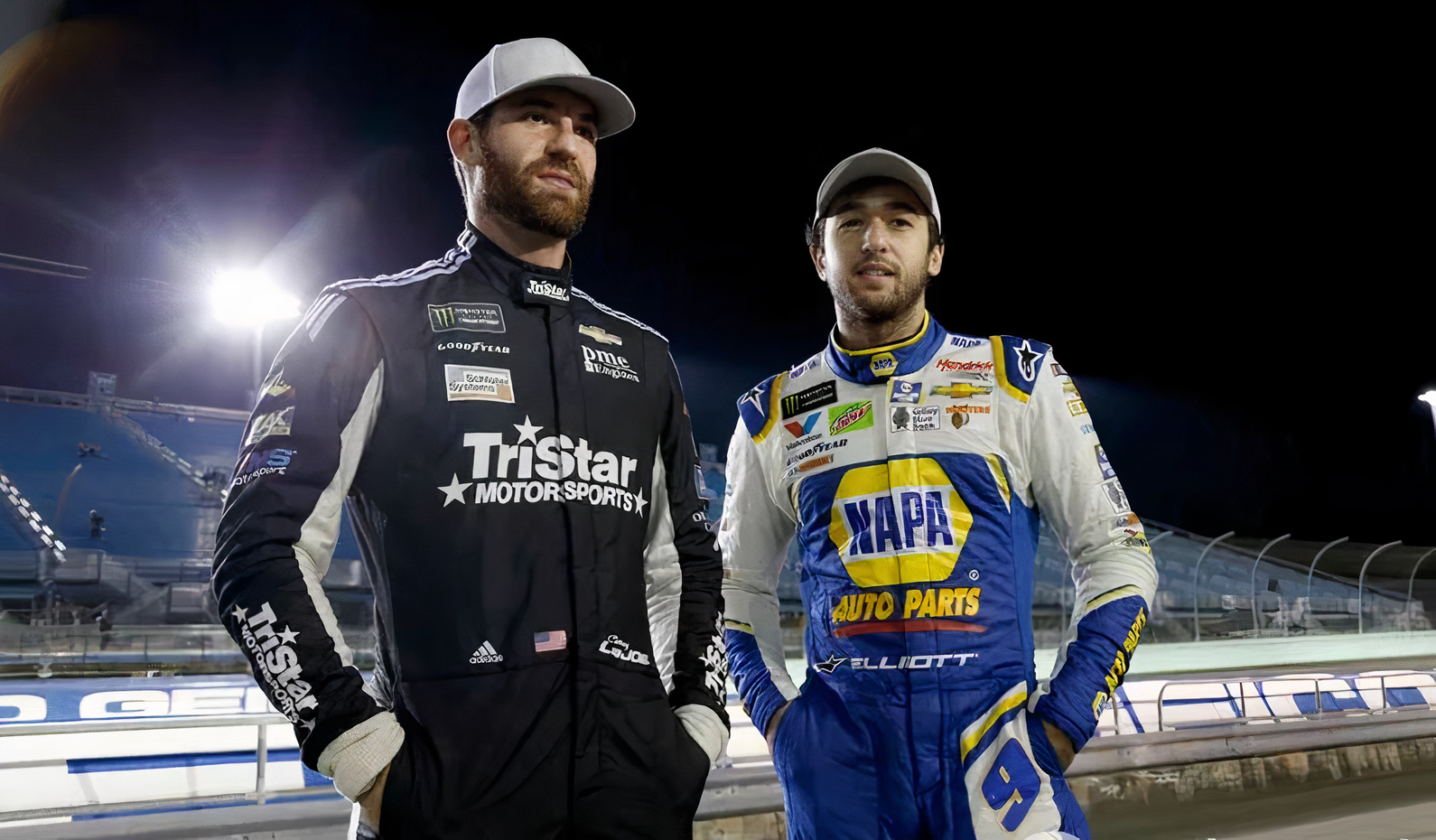 Inspiredlovers ChaseCorey_auto_x2 Dale Earnhardt Jr and others reacted to Corey LaJoie and Chase Elliott After Controversial in Boxing Sports  NASCAR News Chase Elliott 