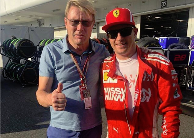 Inspiredlovers Kimi-Rai-and-Mika The all-time record previously held by Kimi Raikonnen has been broken by... Boxing Sports  Kimi Raikkonen Formula 1 Fernando Alonso F1 News 