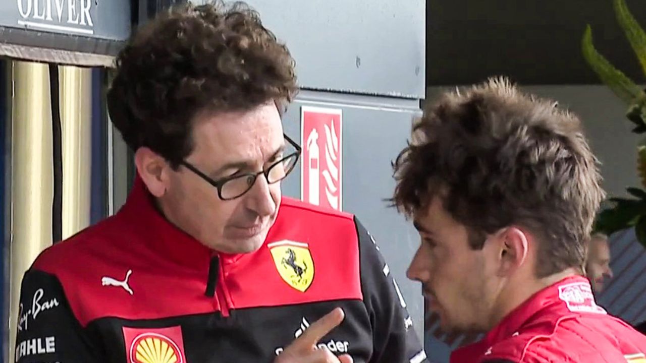 Inspiredlovers MATT Charles Leclerc has admitted Ferrari boss Mattia Binotto was “p”***** off” with.. Boxing Sports  Formula 1 Ferrari team boss Mattia Binotto Ferrari F1 F1 News Charles Leclerc 