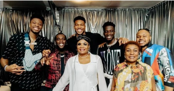 Inspiredlovers Screenshot_20220706-074351 Giannis Antetokounmpo and family team up with..... NBA Sports  NBA News Milwaukee Bucks Giannis Antetokounmpo Burna Boy 