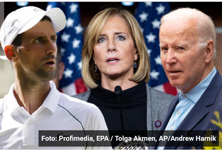 Inspiredlovers Screenshot_20220722-051723 BIDEN, WAKE UP FROM YOUR SNAP! An American politician PRESSURED the President of the USA VIOLENTLY because of Djokovic: This is absolutely DISGUSTING! Sports Tennis  Tennis World Tennis News Novak Djokovic ATP 