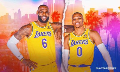 Inspiredlovers deji-lebron-1-400x240 LeBron James, Russell Westbrook at Lakers’ summer league, but no.... NBA Sports  Russell Westbrook NBA Lebron James 