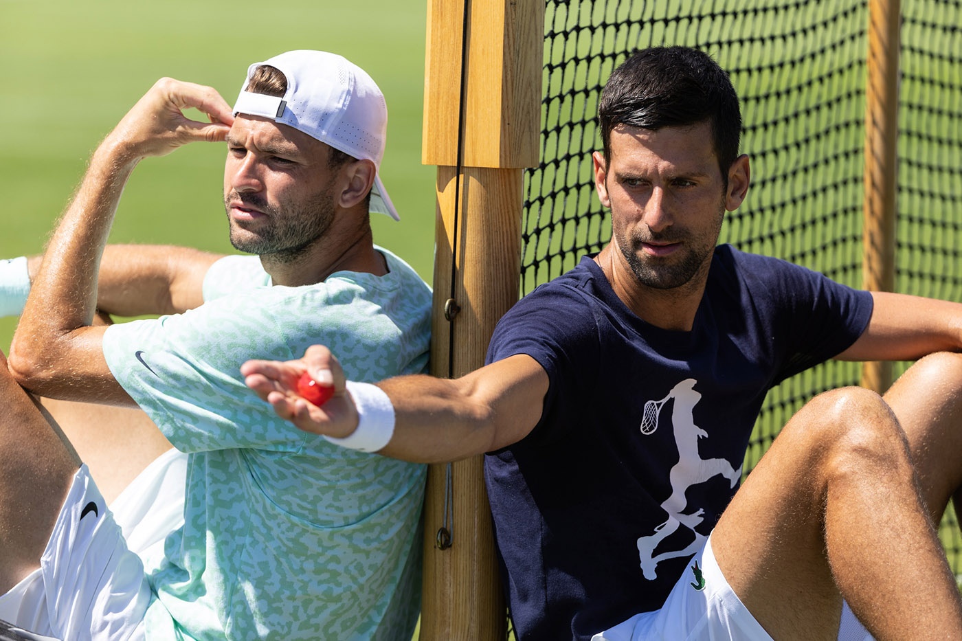 Inspiredlovers novak-djokovic-wimbledon-tournament Not Just Sports but Humanity Novak Djokovic Applauded For His.... Sports  Wimbledon Quarter-Final Wimbledon 2022 Tennis World Tennis News Novak Djokovic Jannik Sinner ATP 