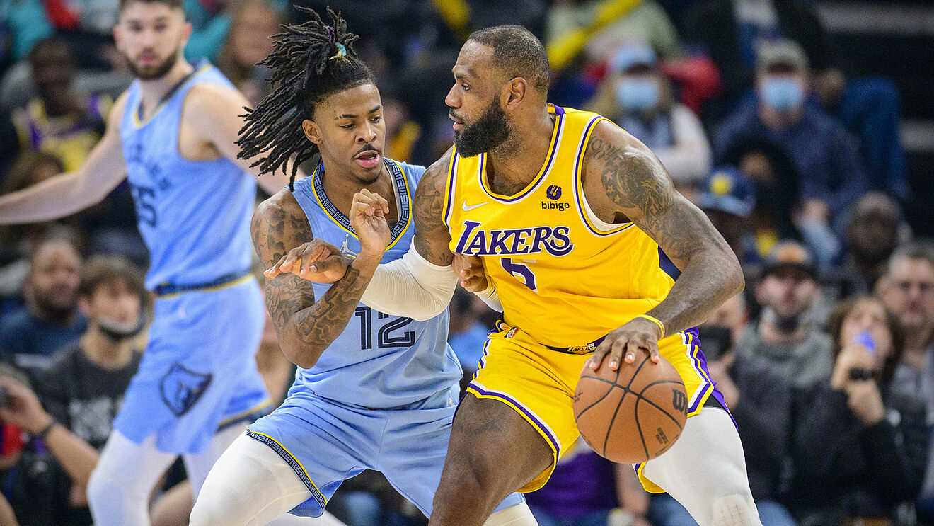 Inspiredlovers 16408774111869 Lakers against the Grizzlies this coming season is going to be memorable in the NBA history as Lakers prepares to... NBA Sports  NBA News Memphis Grizzlies Lebron James Lakers Ja Morant 