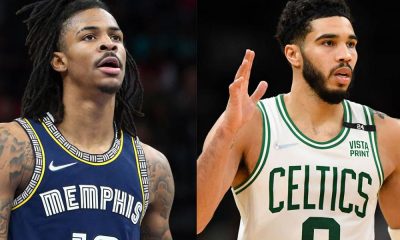 Inspiredlovers Ja-Morant-Jayson-Tatum-USATSI_17794489-USATSI_17700952-400x240 Memphis Grizzlies superstar Ja Morant has only one demand for the NBA ahead of LeBron James and Jayson Tatum’s stint in the CrawsOver on Saturday NBA Sports  NBA News Memphis Grizzlies Lebron James Lakers Jayson Tatum Ja Morant Boston Celtics 