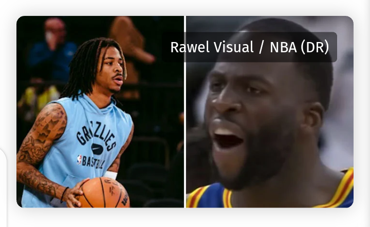 Inspiredlovers Screenshot_20220807-171239 The viral provocation of Draymond Green which goes badly for Ja Morant NBA Sports  Warriors NBA News Memphis Grizzlies Ja Morant Draymond Green 
