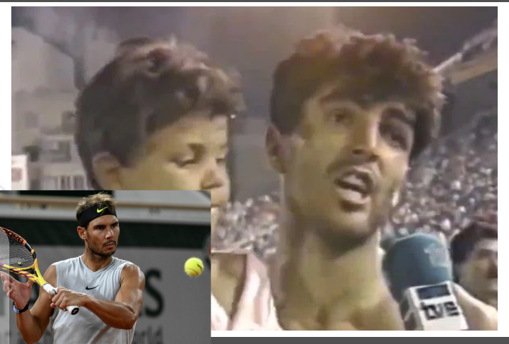 Inspiredlovers Screenshot_20220814-171634 Nadal's viral video at the age of 3 Makes Tennis World Erupts Sports Tennis  Tennis World Tennis News Rafael Nadal ATP 