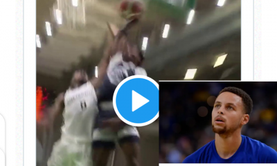 Inspiredlovers Screenshot_20220816-050752-400x240 Stephen Curry’s mind-blown reaction to seeing Bronny James throw down filthy poster dunk NBA Sports  Warriors Stephen Curry NBA News Lebron James Lakers Bronny James 