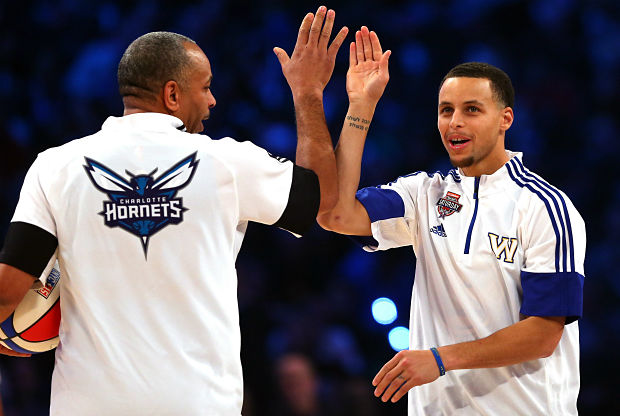 Inspiredlovers Stephen-Curry-Dell-Curry Steph Curry Father Dell Curry Drops Bombshell Prediction on Steph Future in... NBA Sports  Warriors Stphen Curry NBA News Dell Curry 