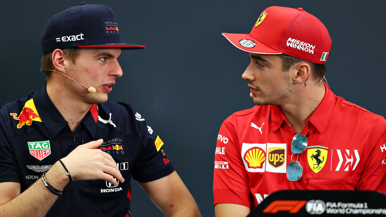 Inspiredlovers max-verstappen-charles-leclerc-ferrari-red-bull-f1-2021_1qxxvi4vf2bl01bbeuikw9zm86 CHARLES LECLERC says he's ready to get feisty in his battle with Max Verstappen if... Boxing Sports  Max Verstappen Lewis Hamilton Formula 1 F1 News Charles Leclerc 