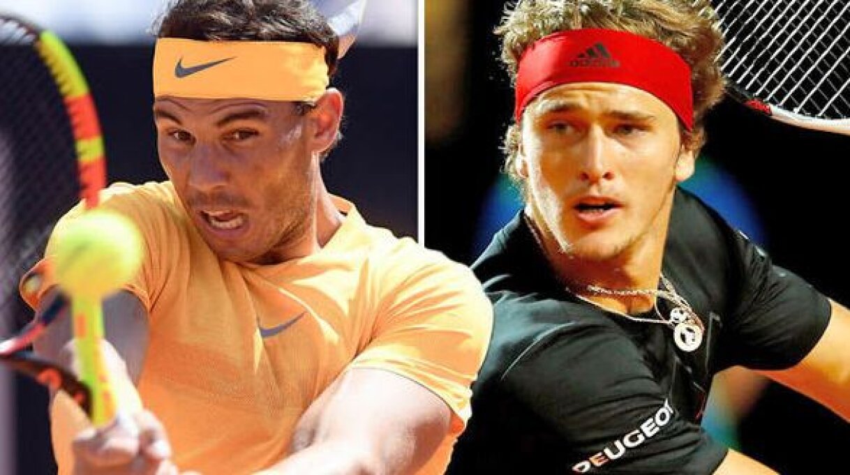 Inspiredlovers tu_1620333354 Alexander Zverev loss places Rafael Nadal as the second favorite at the... Sports Tennis  Tennis News Rafael Nadal ATP Alexander Zverev 