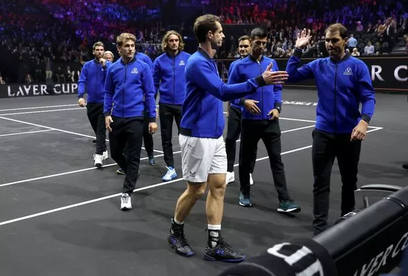 Inspiredlovers Andy-Murray-was-making-his-Laver-Cup-debut-4300953 Andy Murray asks Novak Djokovic for help in Laver Cup as Novak gives him the... Sports Tennis  Tennis World Tenni News Roger Federer Rafael Nadal Novak Djokovic Andy Murray 
