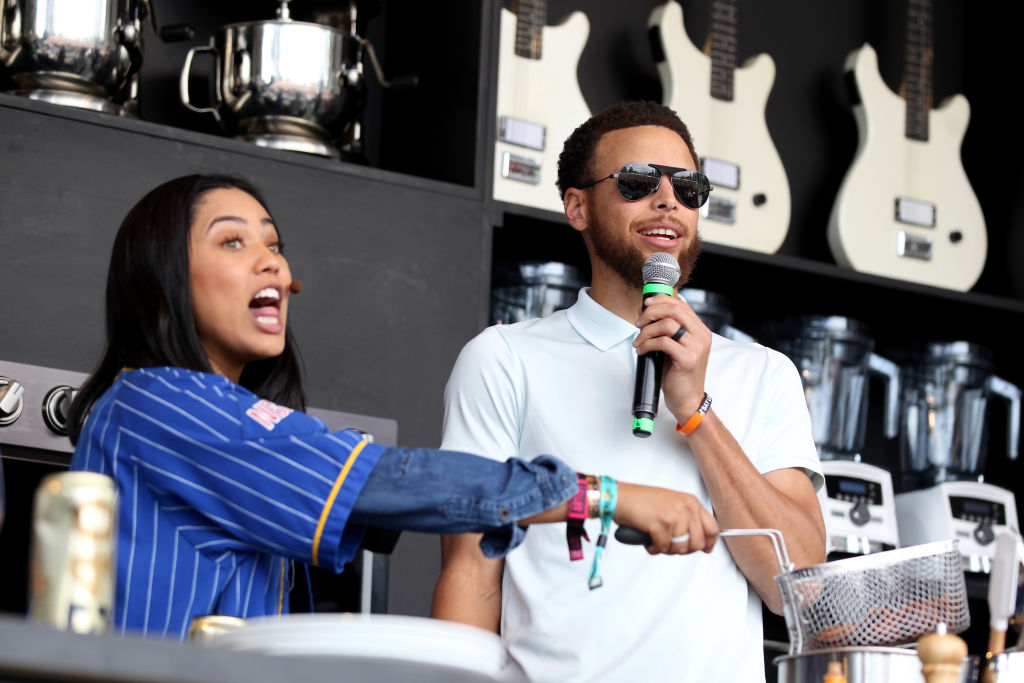 Inspiredlovers Ayesha-Curry-Stephen-Curry-cooks More Than Basketball; Stephen Curry wants to “reach the next generation of kids that are dreaming big” with his... NBA Sports  Warriors Stephen Curry NBA News 